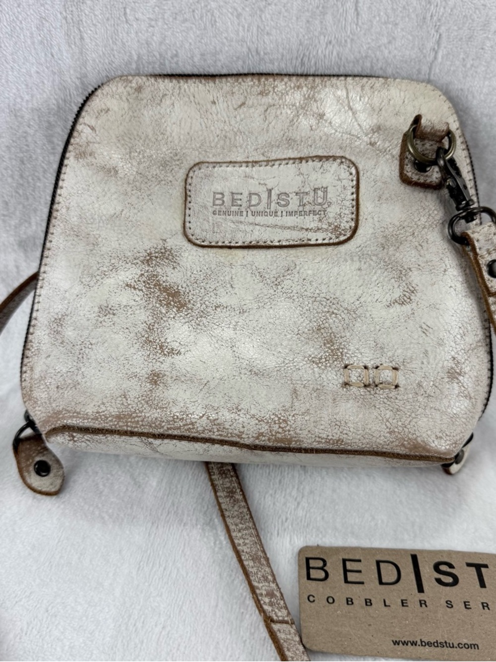 BED|STU Ventura Crossbody Leather "Nectar Lux" Genuine Unique - Picture 9 of 9